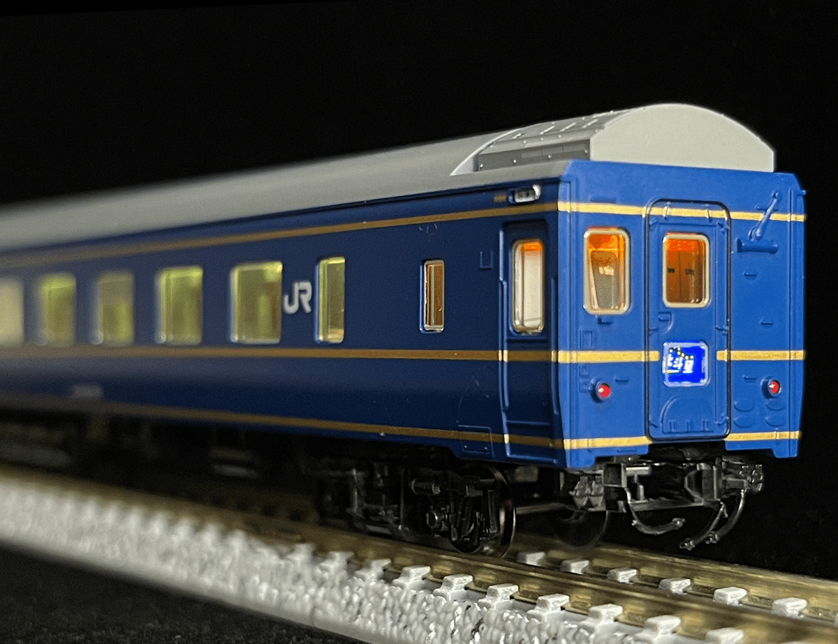 車両セット紹介】 98656 JR 24系25形特急寝台客車(北斗星3・4号・JR