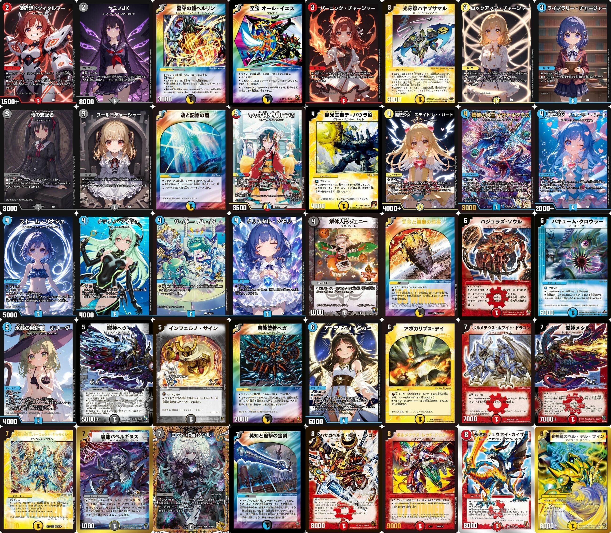 ハイランダーボルコン【デュエマ】【オリカデッキ】｜顎蝮