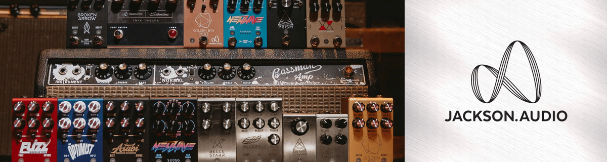 2つの異なるトレモロエフェクトを搭載したペダル「Jackson Audio TWIN