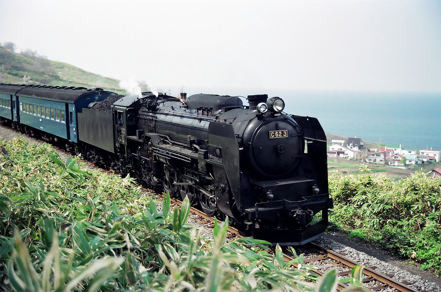 v082, 函館本線：C62ニセコ （1989年5月ｰ前編）｜ひろやん