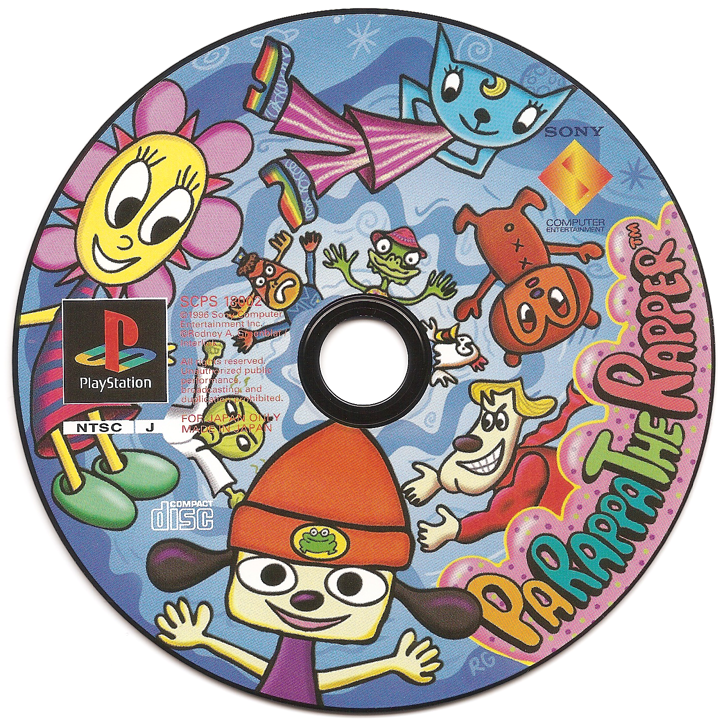 パラッパラッパー (PaRappa The Rapper) (SCPS-18002) : Free Download