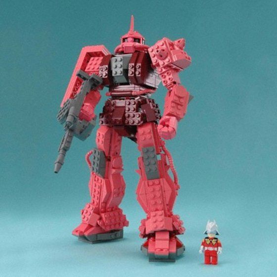 メガブロック MS-06S ザクII | バンダイによる、遊びと学びのココロ