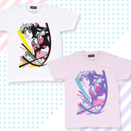 美少女戦士セーラームーン POPアート柄Tシャツ | 美少女戦士