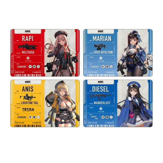 バンダイ 商品・サービスサイト | 勝利の女神：NIKKE メタリックパス