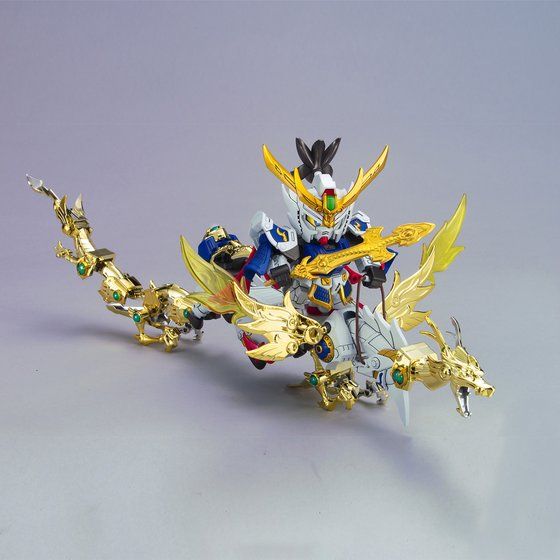 SD三国伝 042 真 翔烈帝 龍装 劉備ガンダム 龍輝宝・的盧 | バンダイ