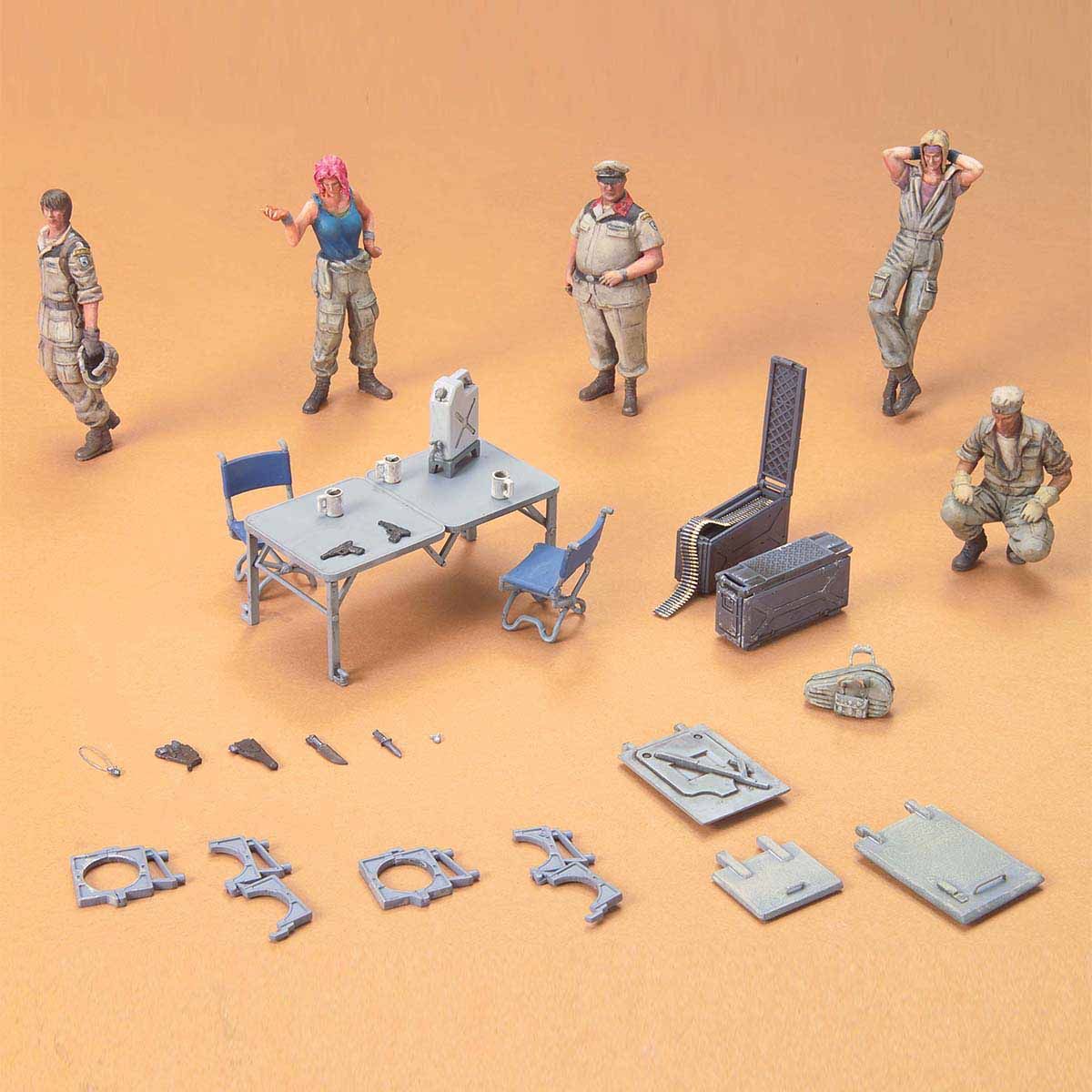 U.C.HARD GRAPH 1/35 地球連邦軍陸戦 MS小隊 ブリーフィングセット