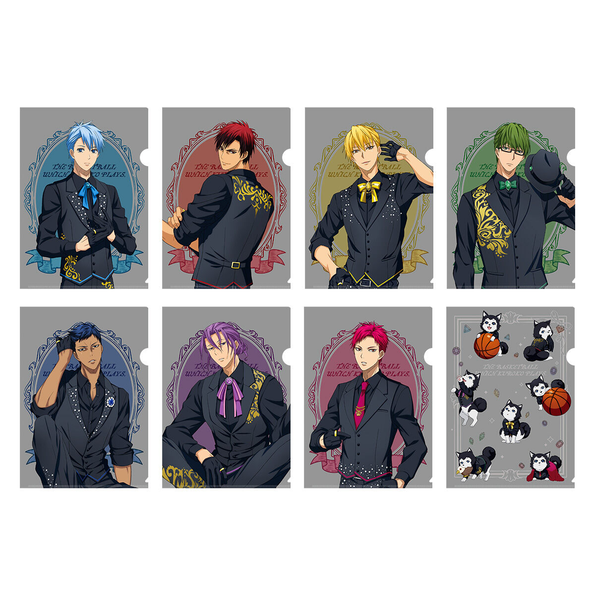 黒子のバスケ Black Style Collection Ver.Special」クリアファイル