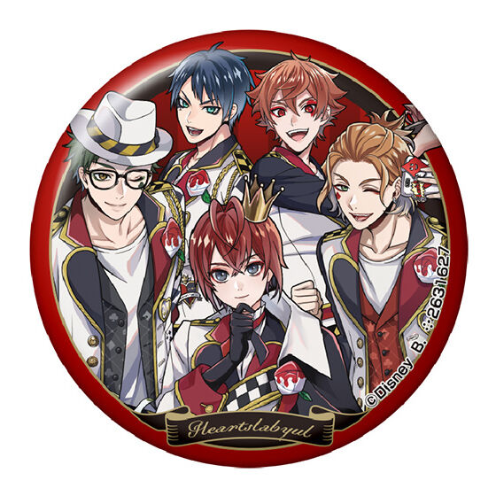 ディズニー ツイステッドワンダーランド カプセル缶バッジコレクション