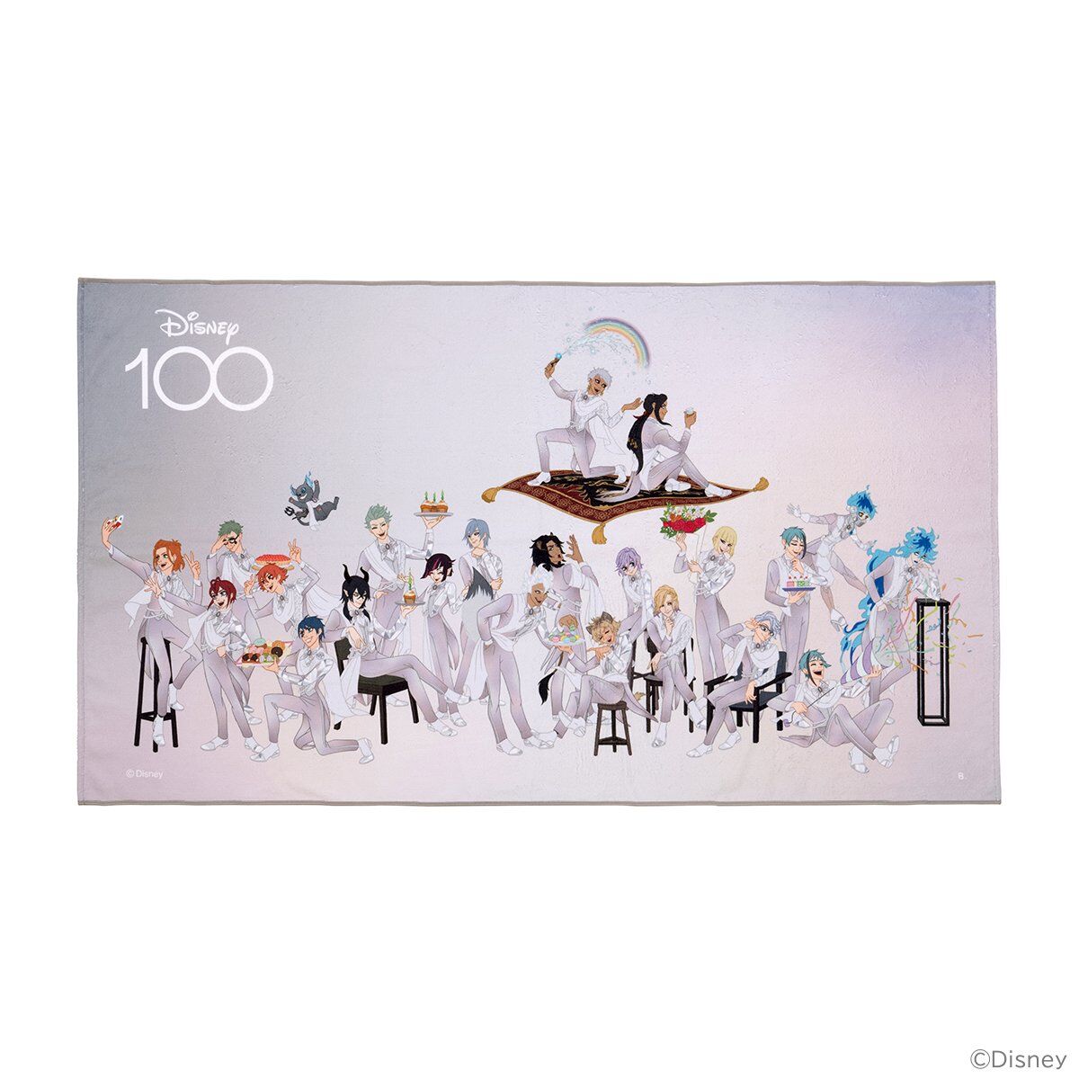 ディズニー ツイステッドワンダーランド ビッグバスタオル/ Disney100