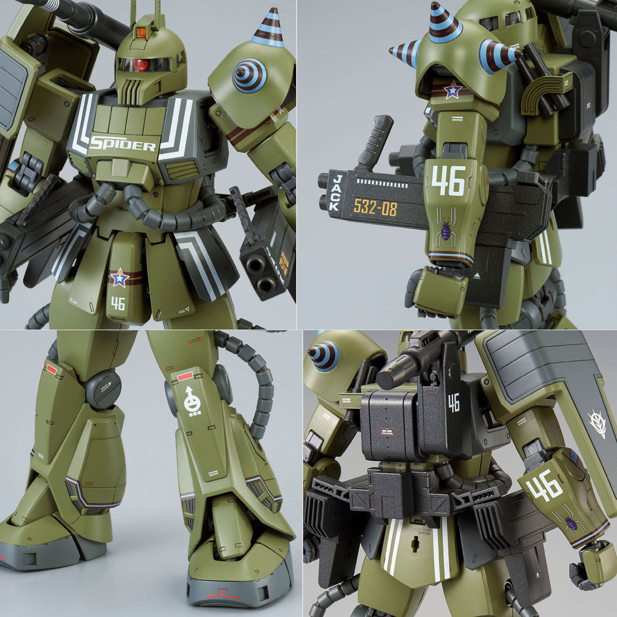 MG 1/100 ザク・キャノン (イアン・グレーデン専用機)【2次