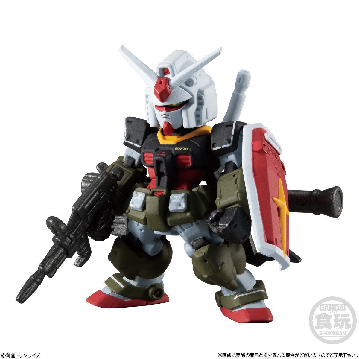 FW GUNDAM CONVERGE:CORE 機動戦士ガンダム REAL TYPE 5体セット