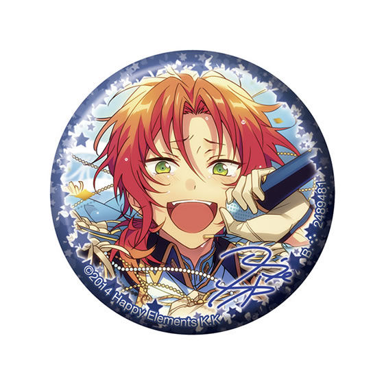 あんスタ 月永レオ とるパカ ハート缶バッジ 返礼祭 80 あんスタ 月永