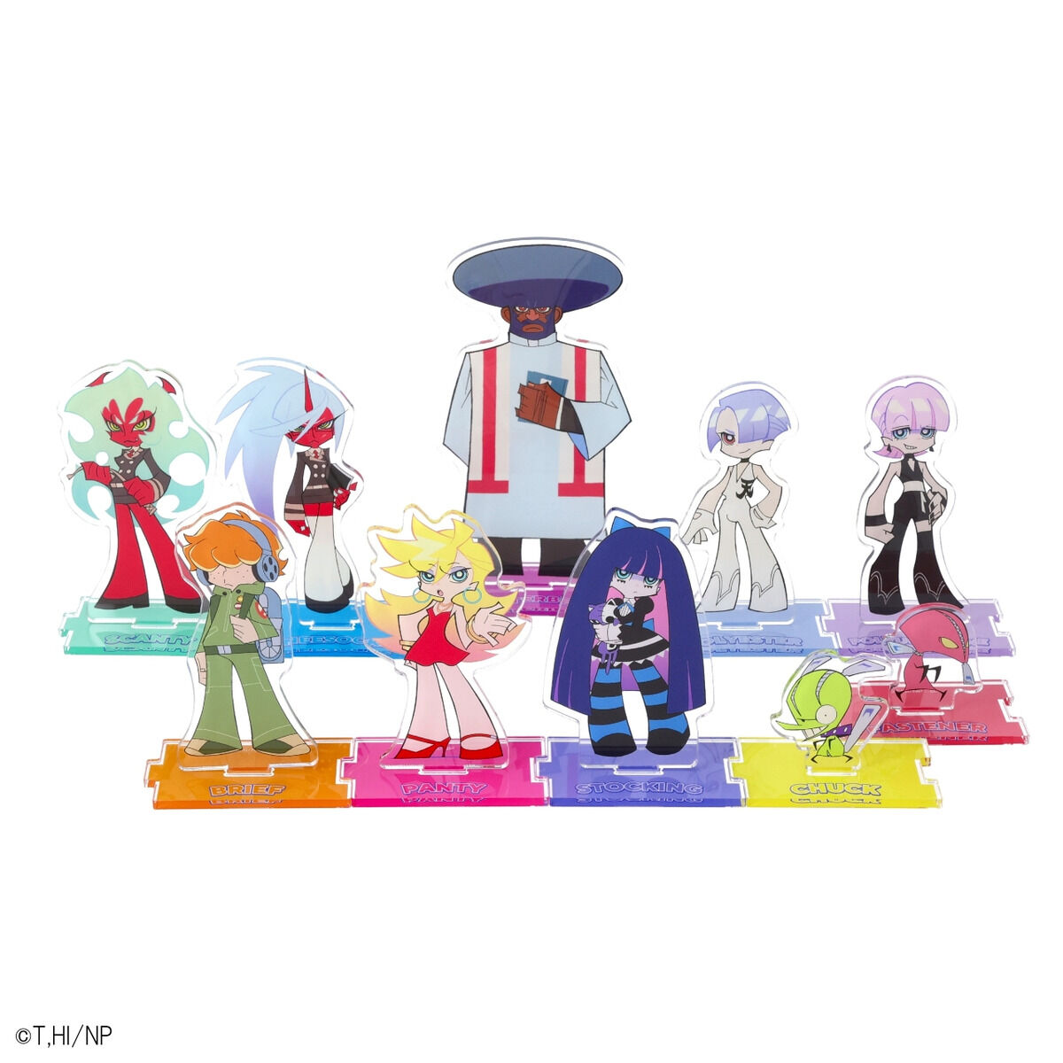 New PANTY ＆ STOCKING with GARTERBELTつながるアクリルスタンド