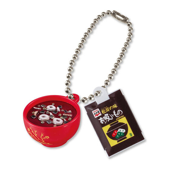 永谷園 お茶づけ海苔 ミニチュアダブルスイング｜ガシャポン