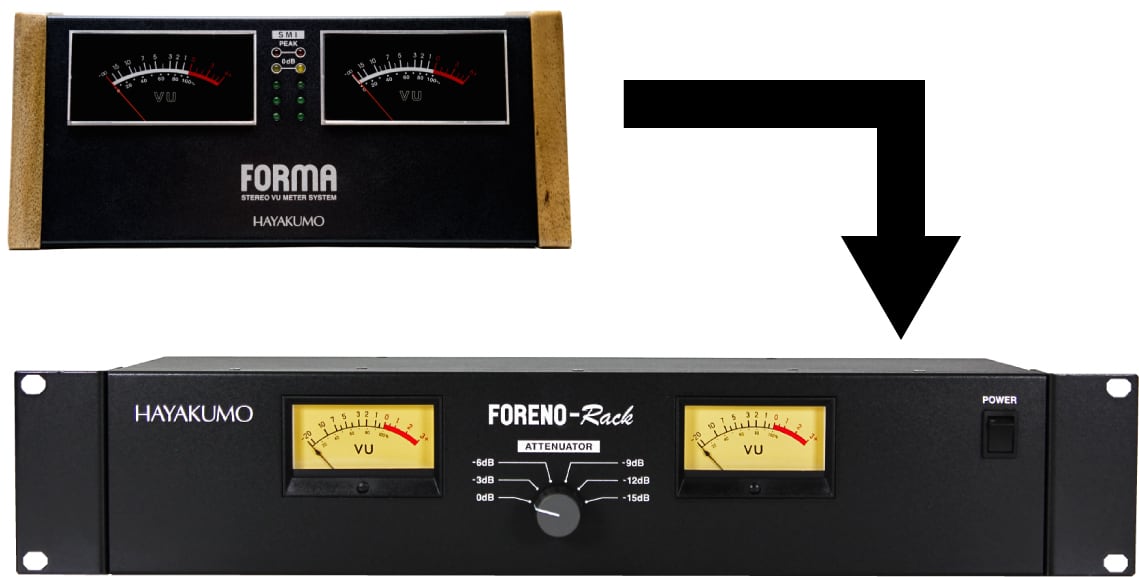FORENO STEREO VU METER | HAYAKUMO