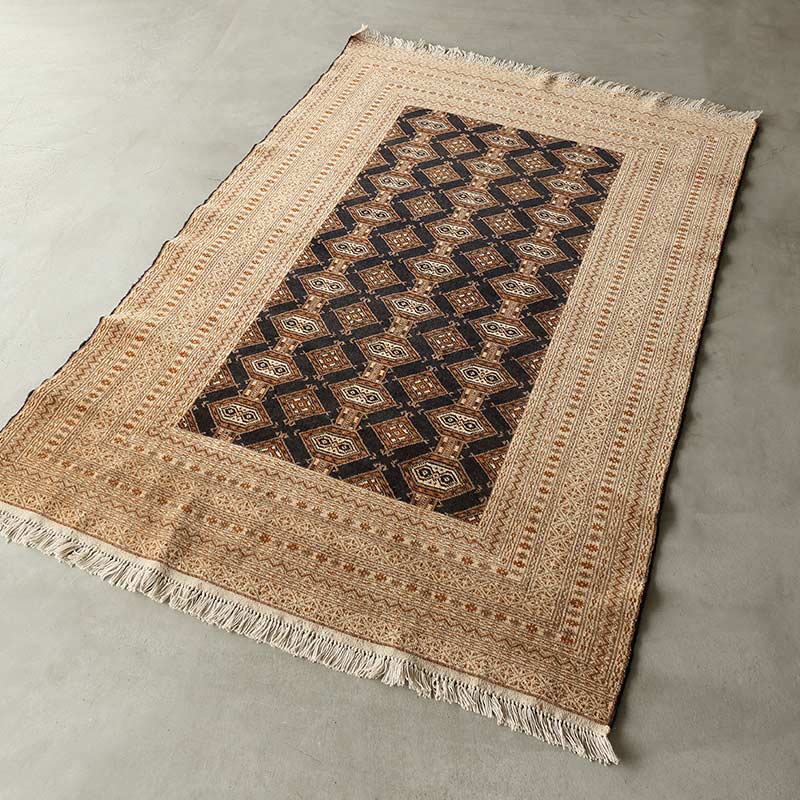 トライバルラグ[ザヒル・シャー] アフガニスタン産 / 1980年代 / OR552