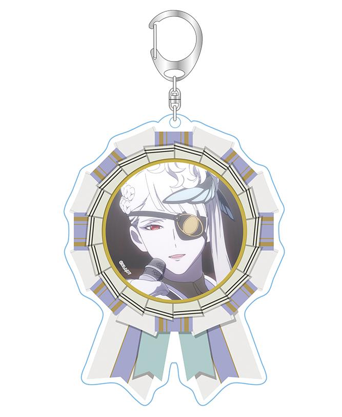 ヴィジュアルプリズン』 ロゼット風アクリルキーホルダー キャラクター