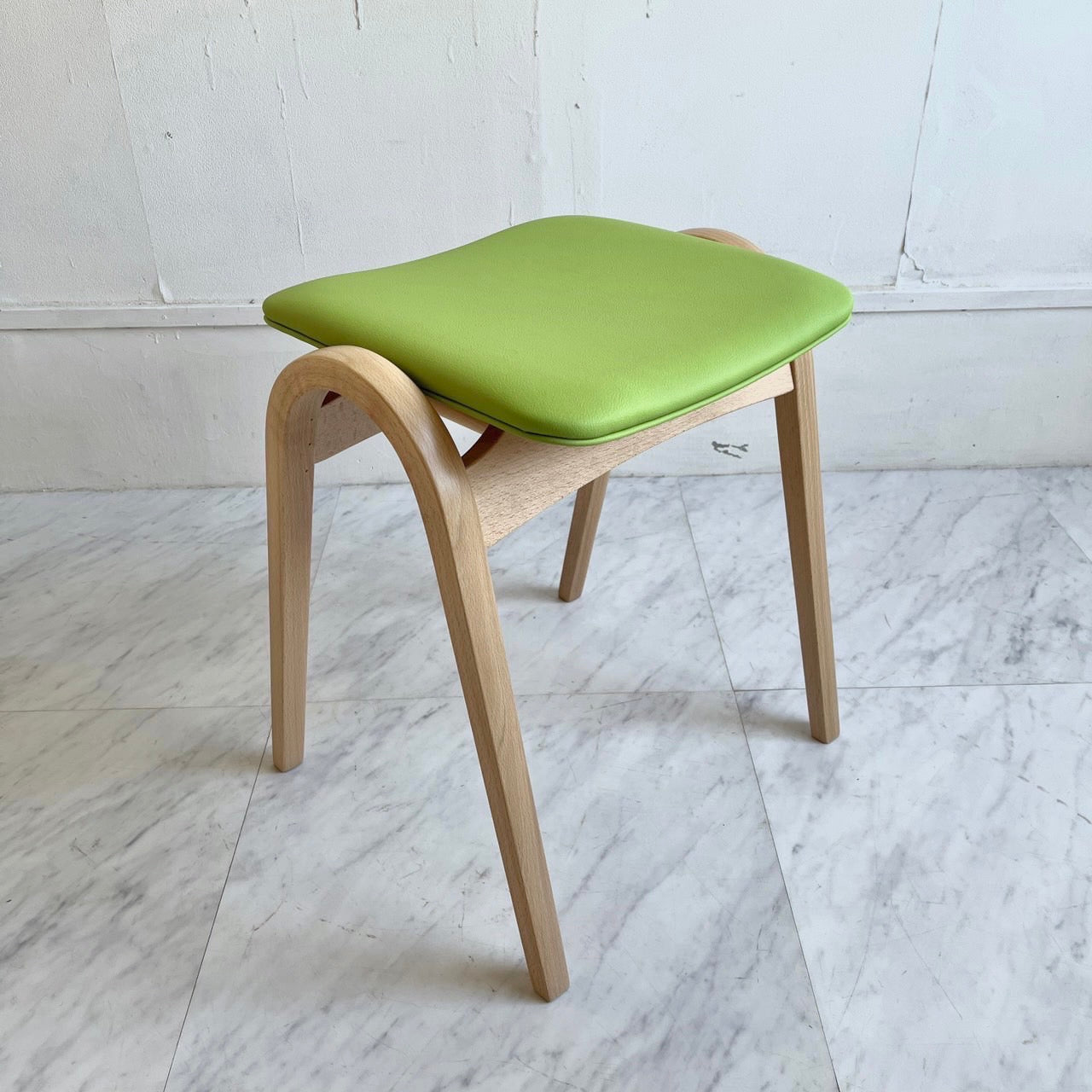 剣持勇 秋田木工 スツール スタッキングスツール NO.202 ブナ材