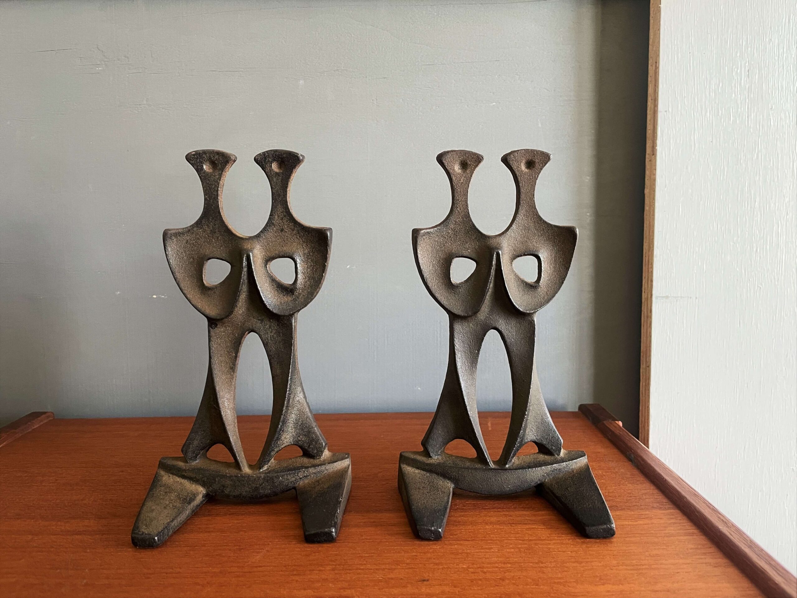 No.9117「南部鉄器のブックエンド〈友情〉：馬場忠寛」SOLD | ボルト