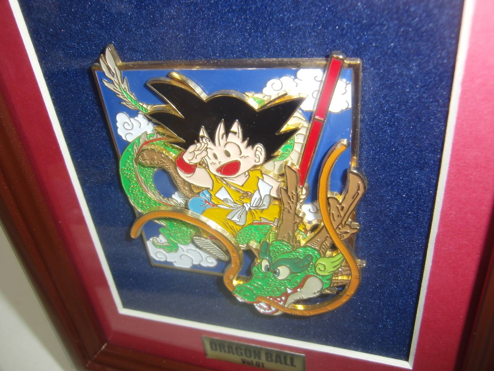 今日のDBグッズ その752】ドラゴンボール メタルレリーフ Vol.1