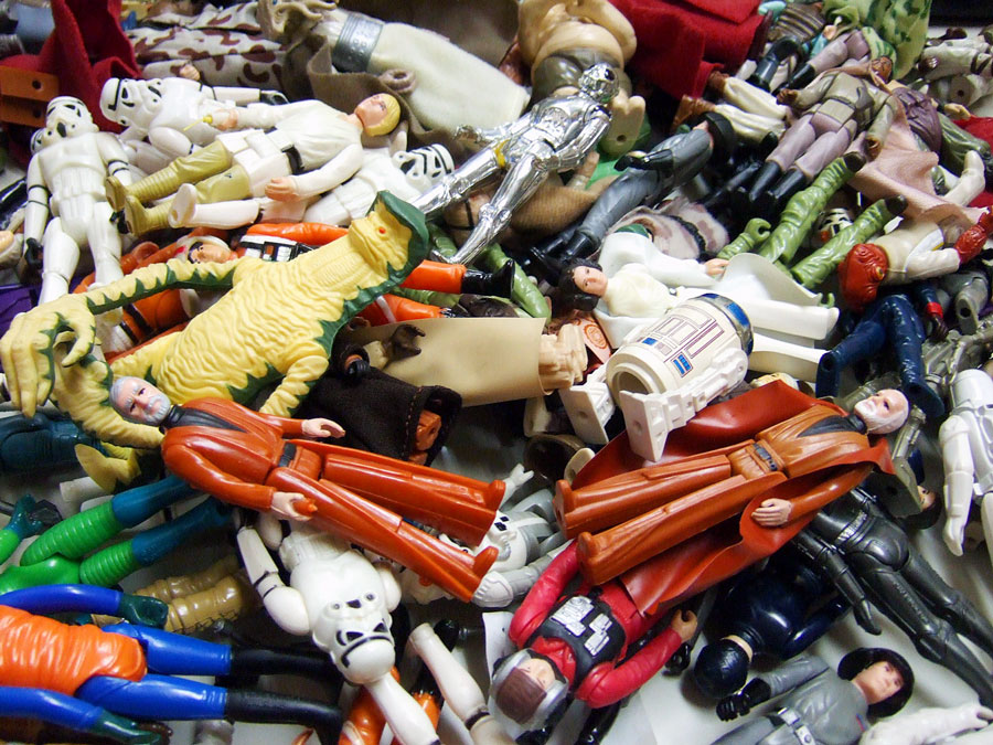 スターウォーズ・ヴィンテージ・フィギュア（オールドケナー）のルーズ