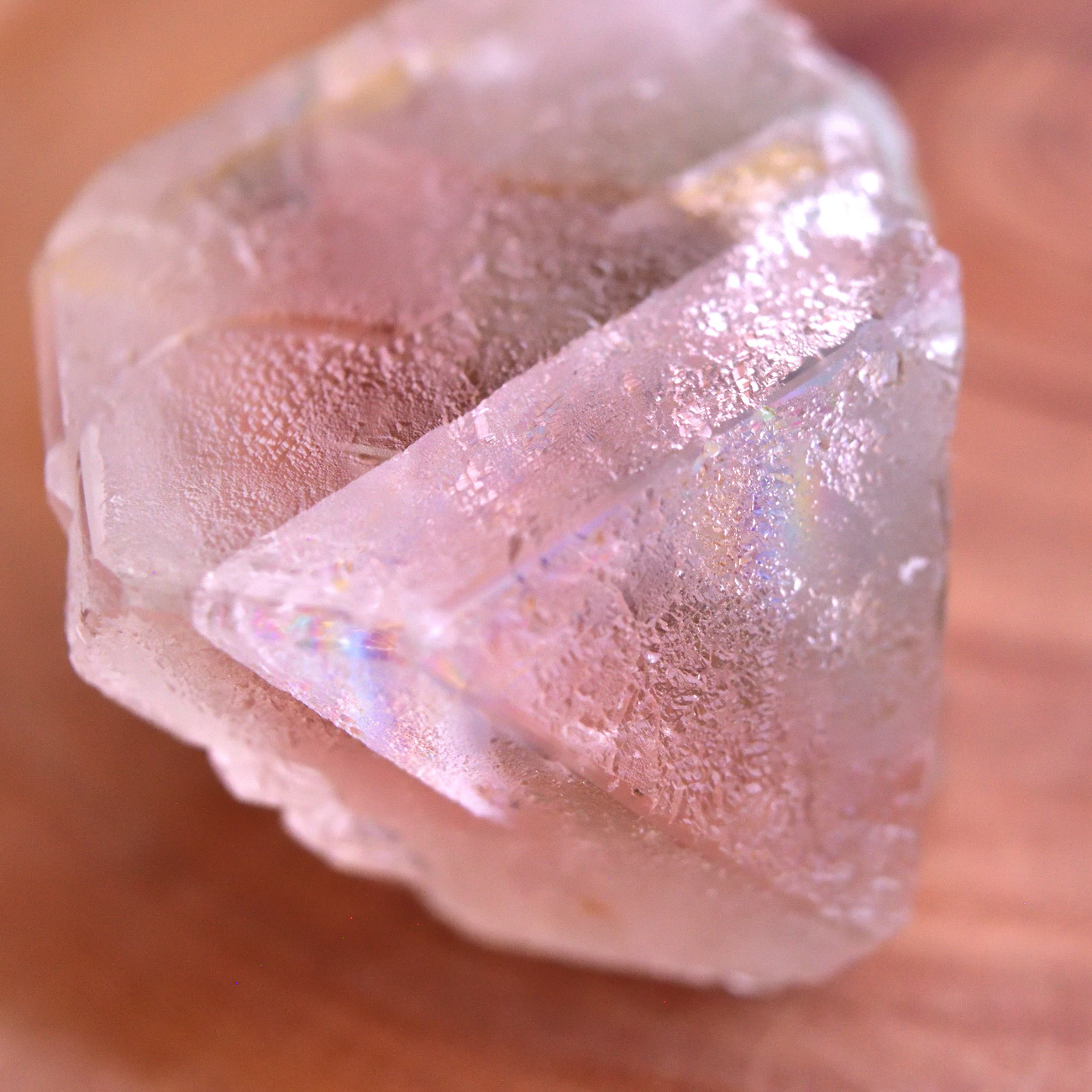 ピンクフローライト（蛍石） バイカラー パキスタン・バルチスタン州産