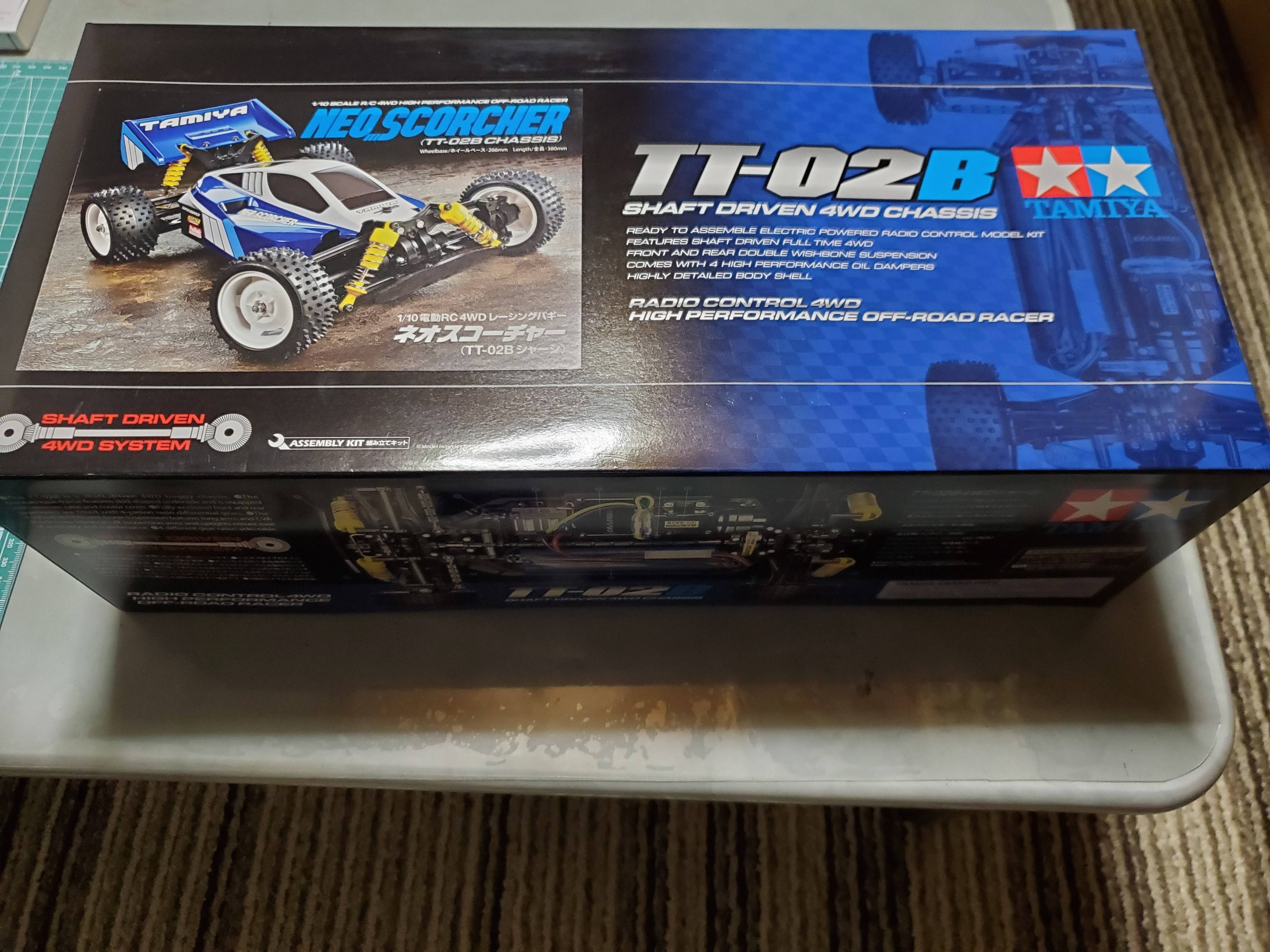 TT02B ネオスコーチャー購入❗ - ラジ助の活動日記