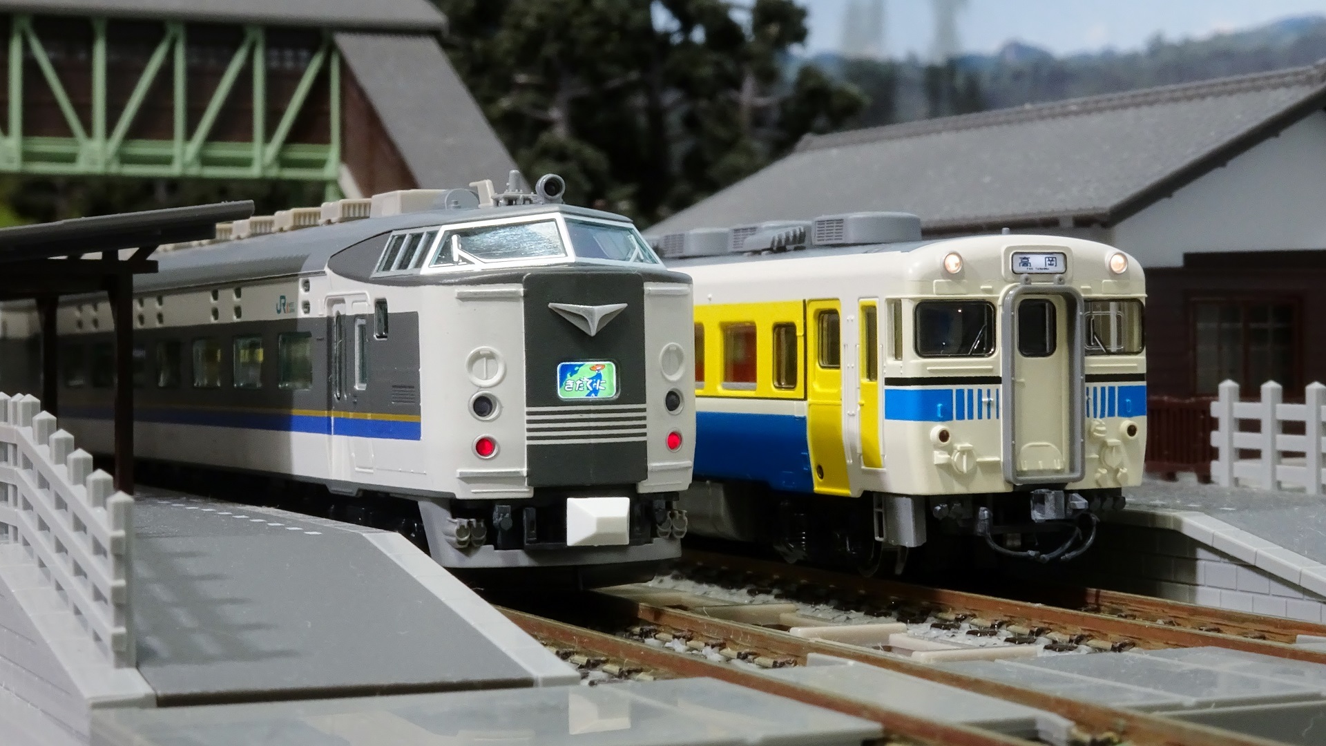 中古入線】583系「きたぐに」―ついに10両編成に！ - ビスタ模型鉄道