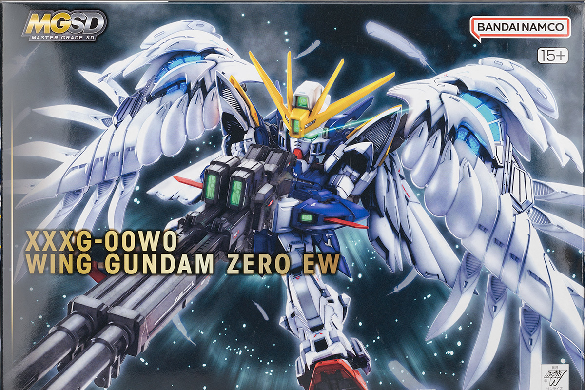 MGSD ウイングガンダムゼロ EW レビュー - ガンプラの山を崩せ