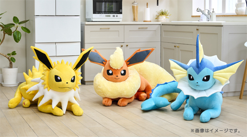 ポケモンセンター イーブイ進化形 等身大ぬいぐるみ シャワーズ