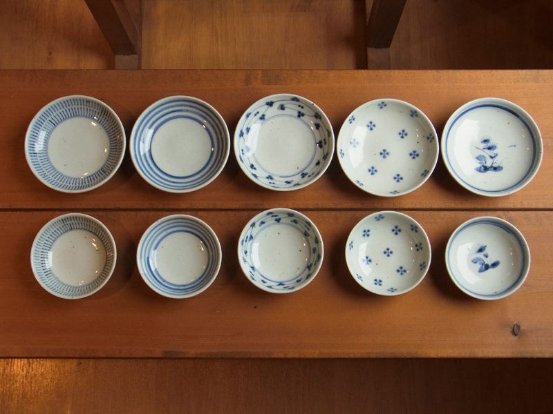 砥部焼・中田窯の小さめのお皿