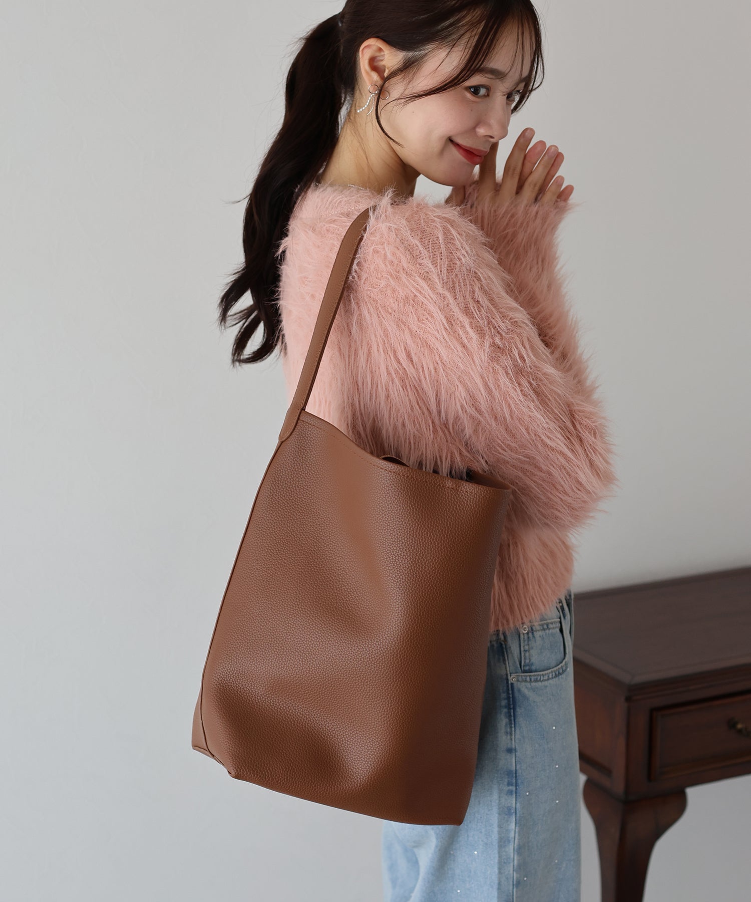 ワンハンドルトートバッ – BLUE ONLINE