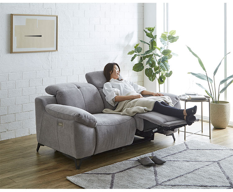 リクライニングソファ 2人掛け 電動 幅172cm リクライニング