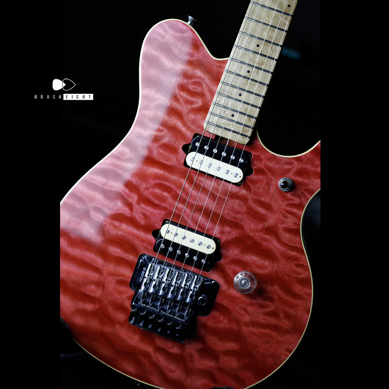 Brush eight / 【SOLD】Musicman AXIS EX PINK Quilt