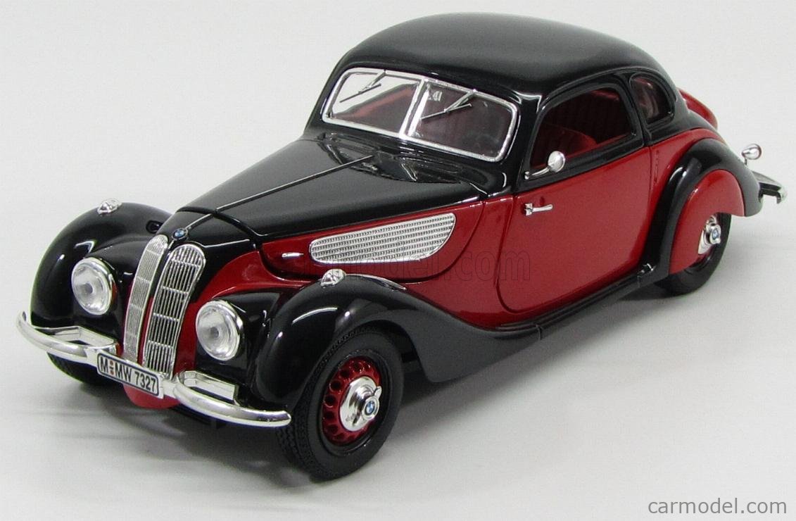 GUILOY 68560 Масштаб 1/18 | BMW 327 COUPE 1937 BLACK RED