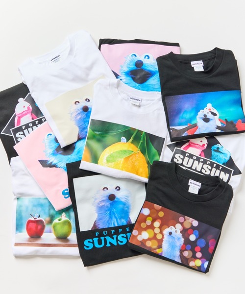PUPPET SUNSUN / パペットスンスン 】 プリントTシャツ WNI（Tシャツ