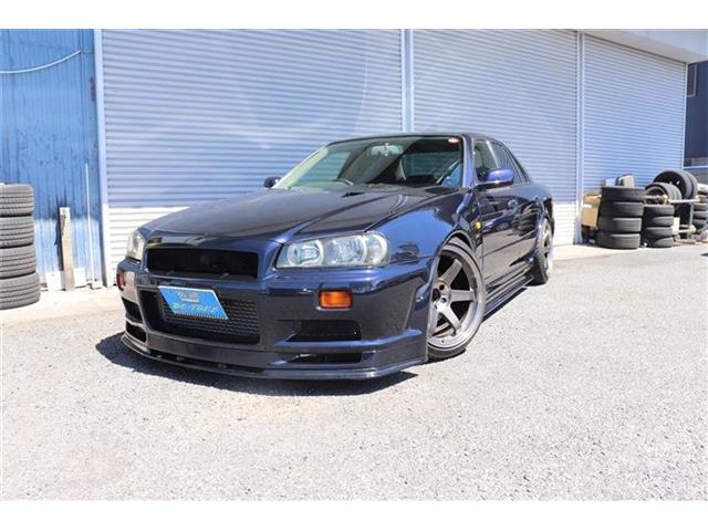 1/43 スカイライン改 25GT-X R34 SSR-RS アルミ製 深リム 1⁄43