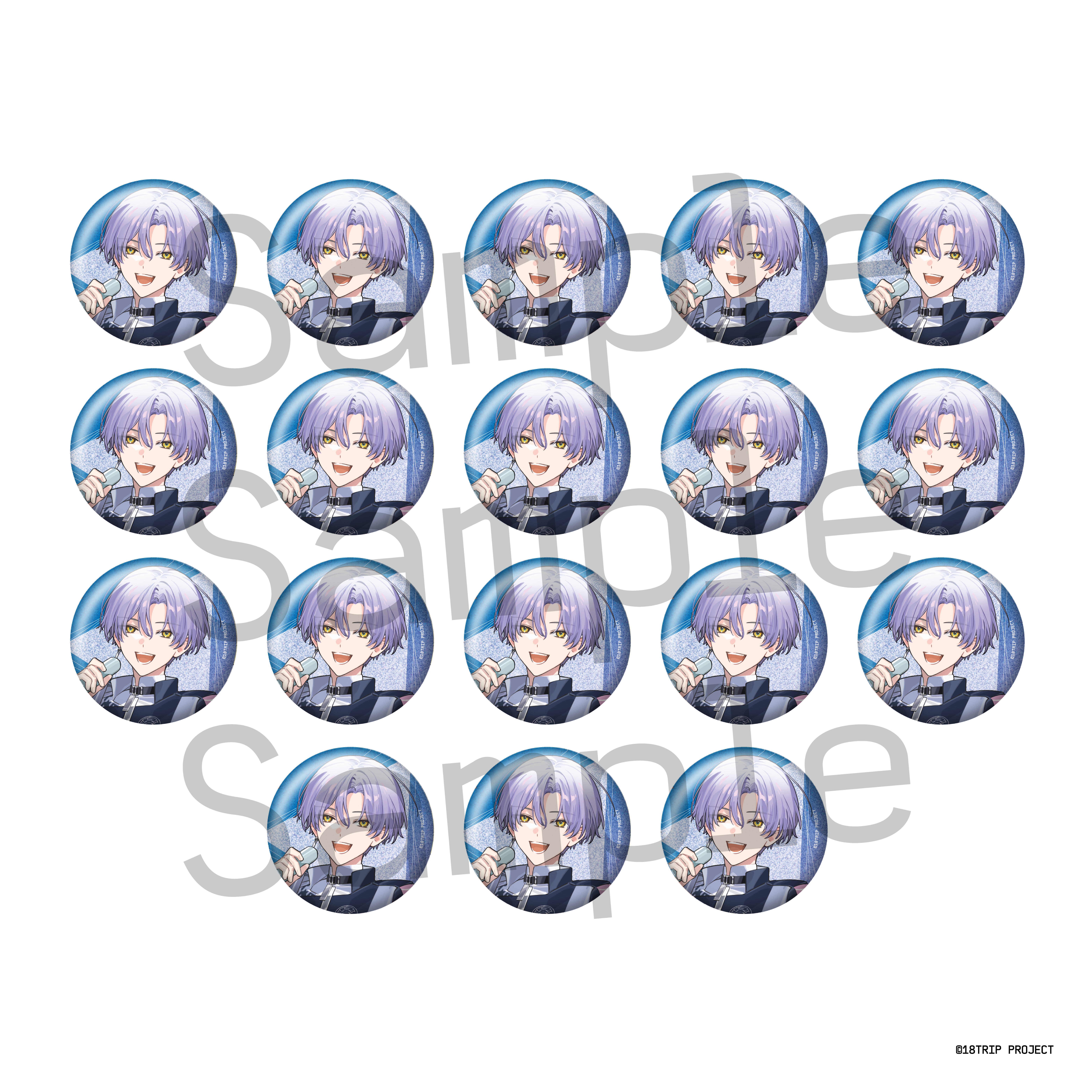 ラメ缶バッジ 18個セット（HAMAツアーズpresents “おもてなしライブ