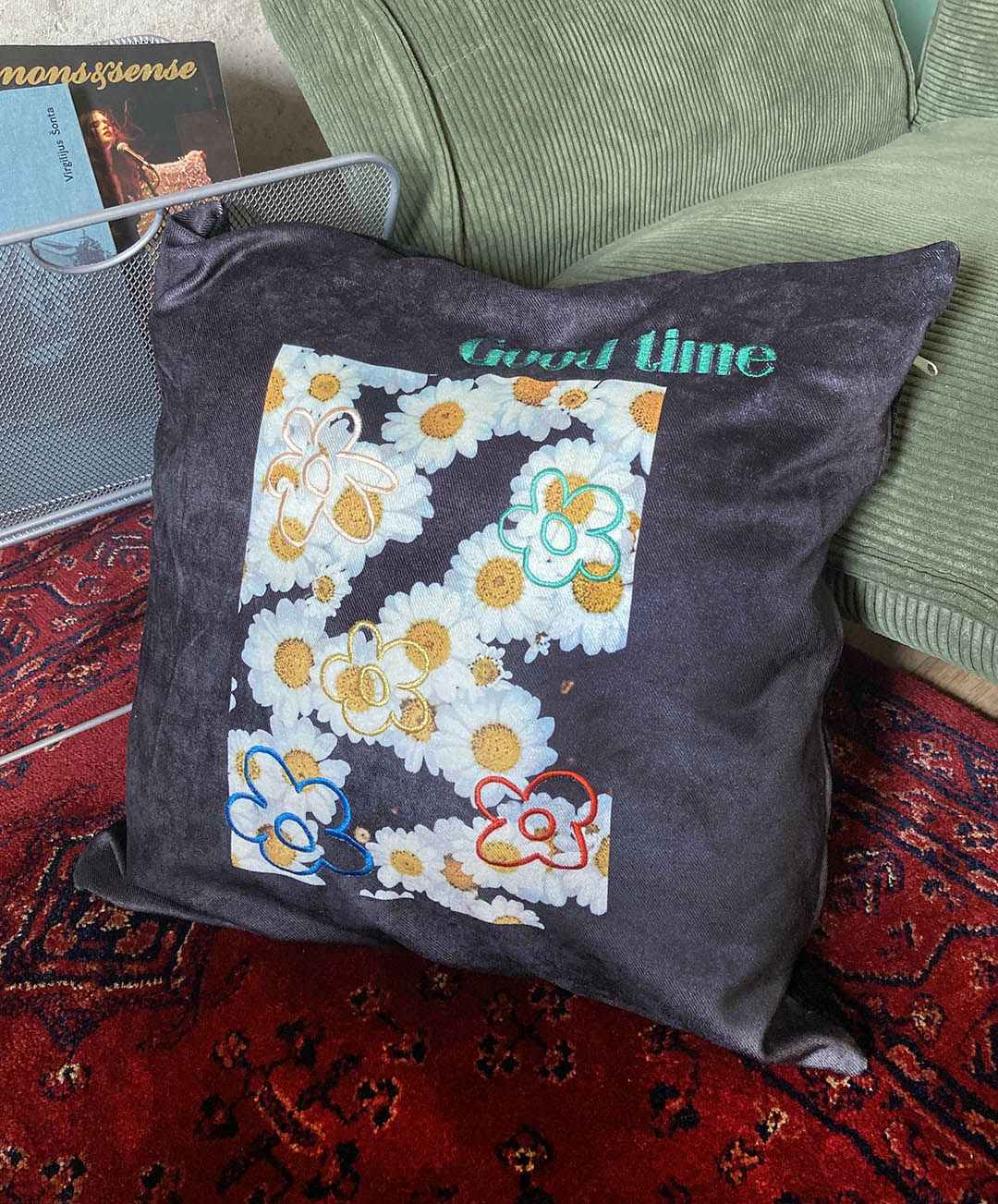 Casselini HOME(キャセリーニ ホーム)ドゥードゥルクッションカバー