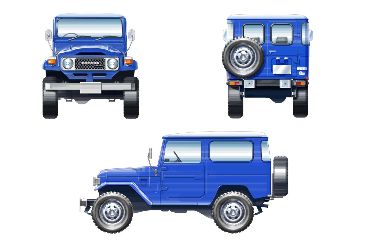 販売終了から40年『ランドクルーザー40』が京商ミニカーで復活。ファン