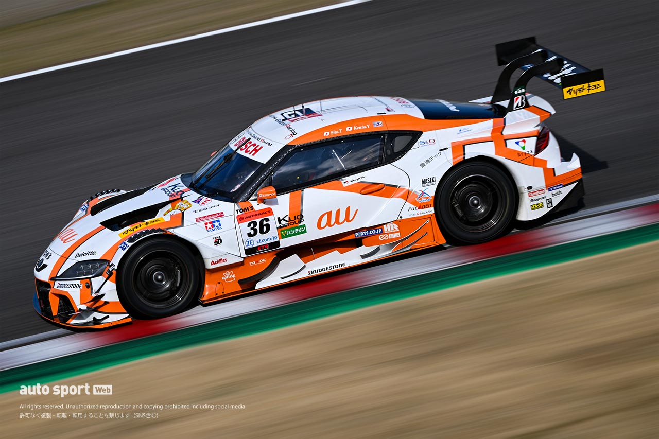 オフテスト絶好調のau TOM'S GR Supra。ドライバーふたりも開幕と