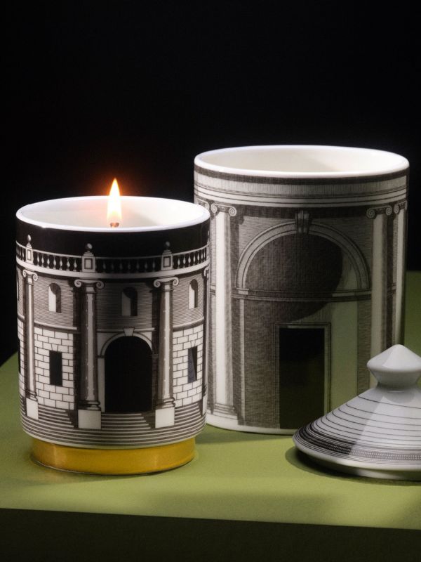 Fornasetti プリント キャンドル 250g | ブラック | FARFETCH JP