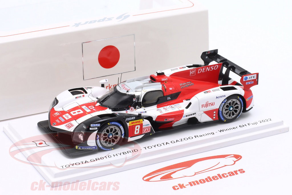 Spark 1:43 Toyota GR010 Hybrid #8 Winner 6h Fuji WEC 2022 Toyota