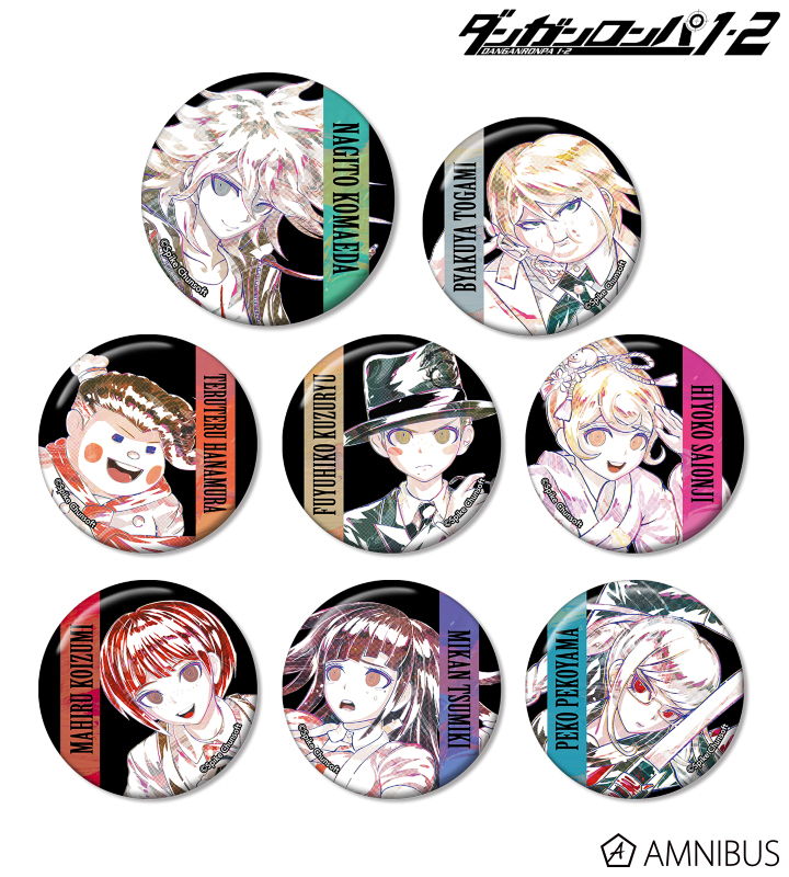 ダンガンロンパ1・2 Reload - トレーディング Ani-Art 缶バッジ Ver