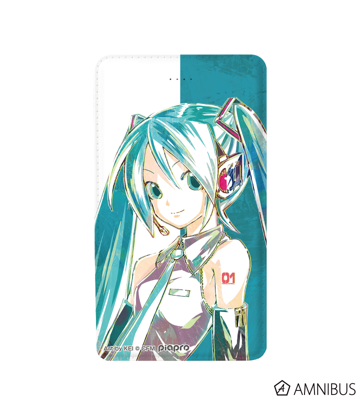 ピアプロキャラクターズ - 初音ミク Ani-Art モバイルバッテリー