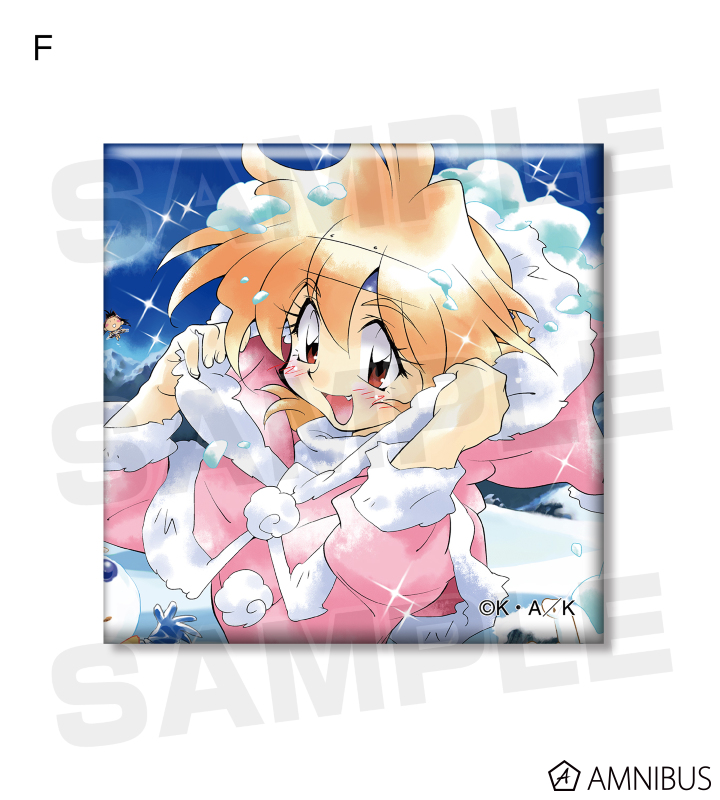 スレイヤーズ - トレーディング リナ＝インバース スクエア缶バッジ