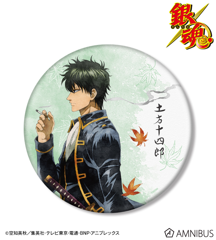 銀魂 土方十四郎(TOSHI)ホスト缶バッジ50個 銀魂 土方十四郎(TOSHI
