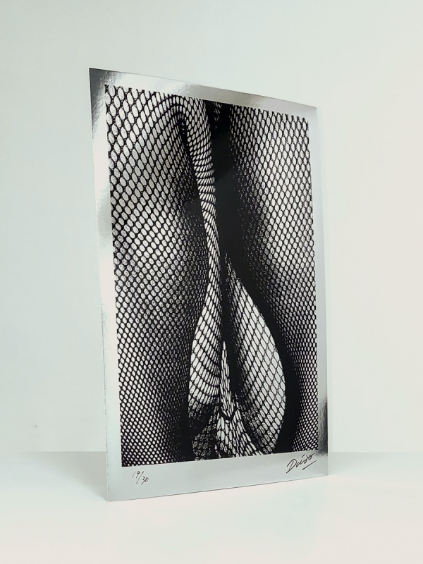 TIGHTS IN SHIMOTAKAIDO / シルクスクリーン（Silver） - 森山大道