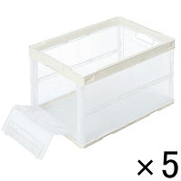 折りたたみコンテナ】 アスクル 「現場のチカラ」 ペタンコC-50B 50L