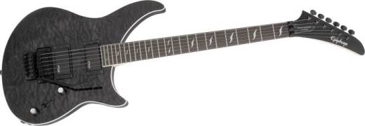Epiphone Prophesy EM-2 Custom FX With Floyd Rose - Midnight Ebony
